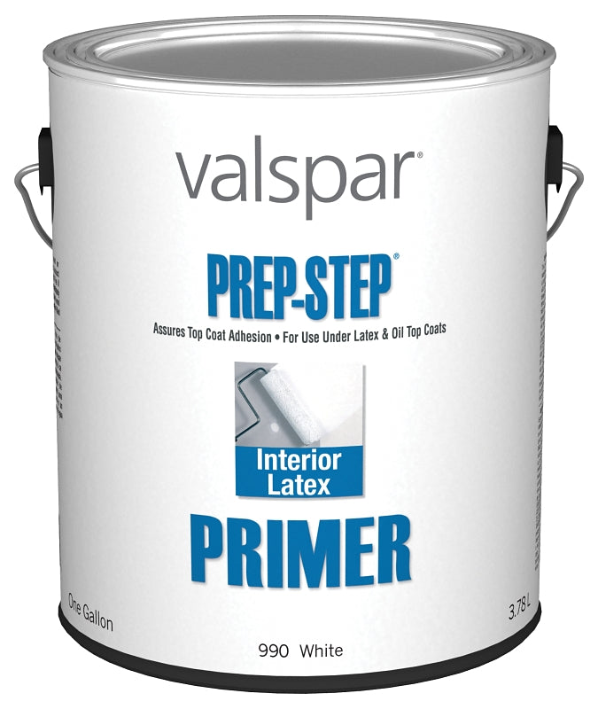 Valspar 044.0000990.007 Primer, White, 1 gal, Can