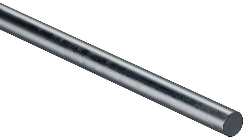 Stanley Hardware 4005BC Series N179-804 Rod, 1/2 in Dia, 36 in L, Steel, Zinc