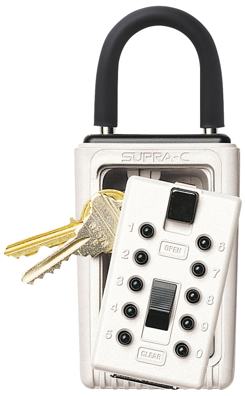 Kidde 001000 Key Safe, Combination Lock, Metal, Assorted, 2 in W x 2-3/4 in D x 6 in H Dimensions