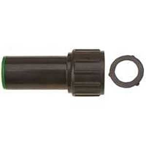 Raindrip 321G00UB Hose Adapter, Swivel, Green, For: 1/2 in Hose