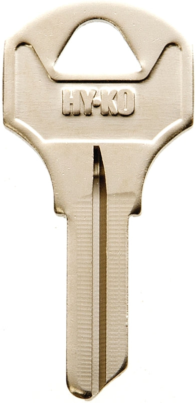 Hy-Ko 11010CO26 Key Blank, Brass, Nickel, For: Corbin Russwin Cabinet, House Locks and Padlocks