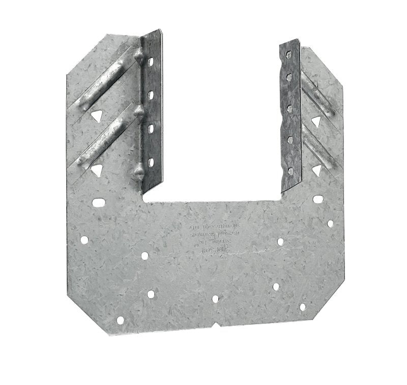 Simpson Strong-Tie H10A H10A2 Hurricane Tie, 6-9/16 in L, 6-1/4 in W, Steel, Galvanized, Fastening Method: Nail