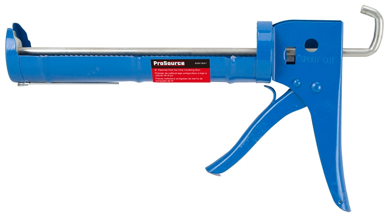 ProSource Heavy-Duty Caulk Gun, Steel, Blue