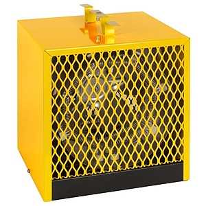 Stelpro SCH Series SCH4800T Portable Heater, 20/17.3 A, 240/208 V, 4800 W, 12,285 Btu/hr Heating, Yellow