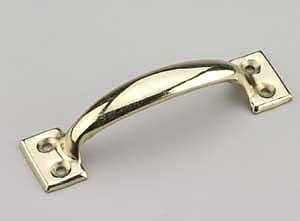 46B-V 5IN BRASS PULL UTILITY