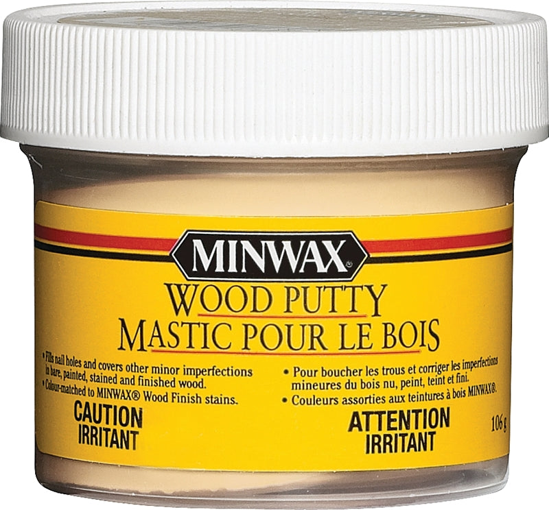 Minwax 13610 Wood Putty, Solid, Natural Pine, 3.75 oz