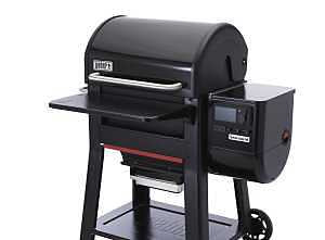 Weber 3400108 Folding Front Table, Steel, For: Sear Wood 600 Pellet Grill