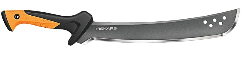 Fiskars 385091-1001 Clearing Machete, 24 in OAL, Steel Blade