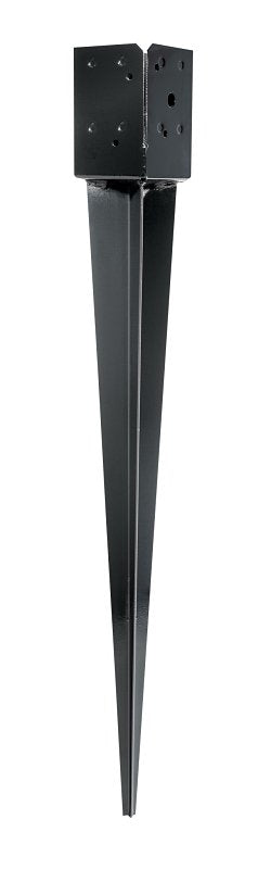 Simpson Strong-Tie FPBS44 Fence Post Spike, 12 ga Gauge, Steel, Black, Powder-Coated