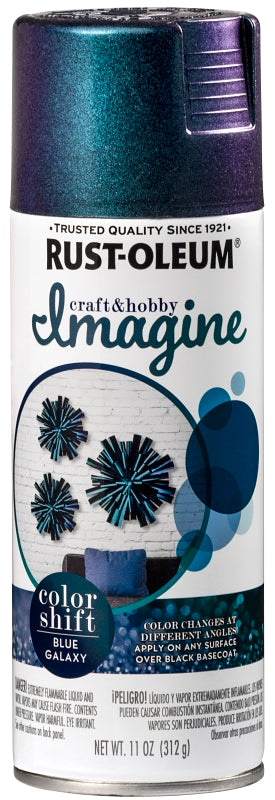 Rust-Oleum Imagine 345663 Craft Spray Paint, Blue Galaxy, 11 oz, Can