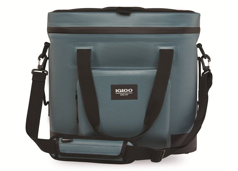 Igloo Trailmate Series 62207 Heavy-Duty Cool Bag, 31 cm L, 44.5 cm W, 30 qt, EVA/HDPE/Polyester, Spruce, Zipper