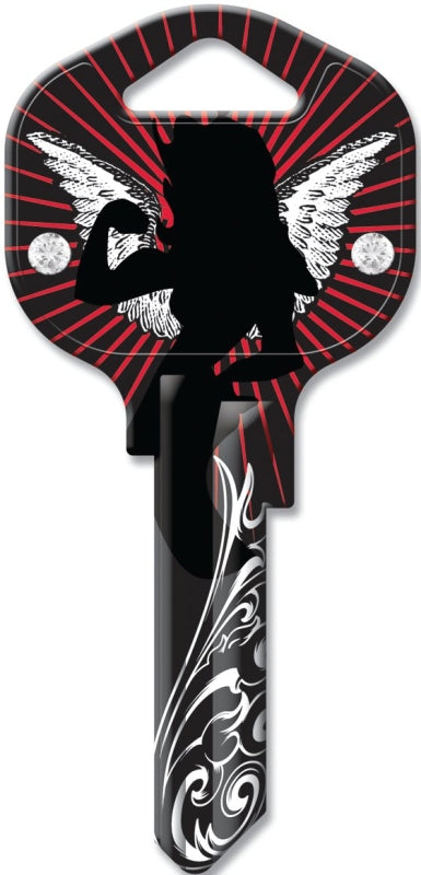 Hy-Ko 16005KW1-FRBL Key Blank, For: Kwikset KW1, Titan KW10 Keyways