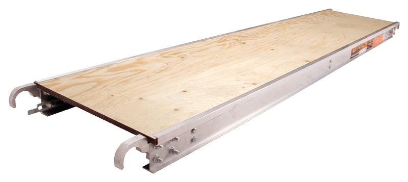 METALTECH M-MPP719 Scaffold Platform Deck, Aluminum/Plywood, Galvanized