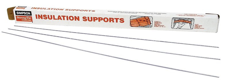 Simpson Strong-Tie IS IS24-R Insulation Support, 23-1/2 in OAL, Carbon Steel
