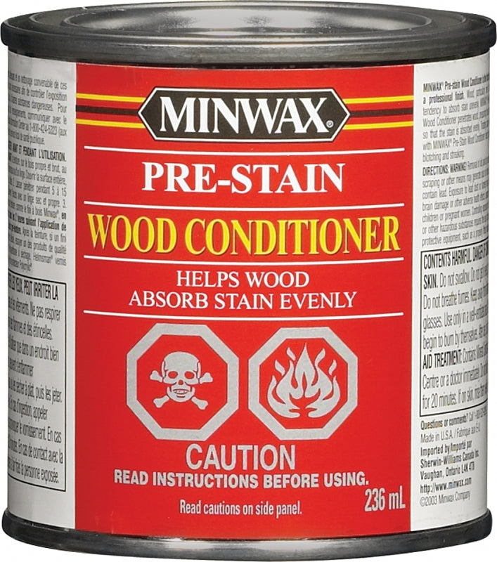 Minwax 200014444 Pre-Stain Wood Conditioner, Liquid, 236 mL