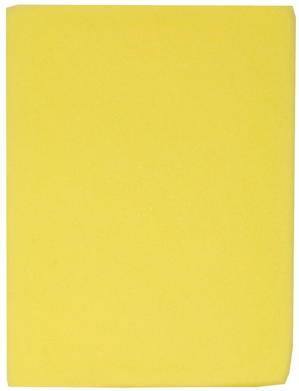 Sm Arnold 85-435BULK Sponge, 8-1/2 in L, 6-1/2 in W, 2 in Thick, Polyether