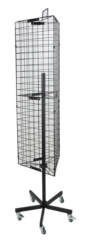 ProSource DR1101 Display Rack, Steel, Black