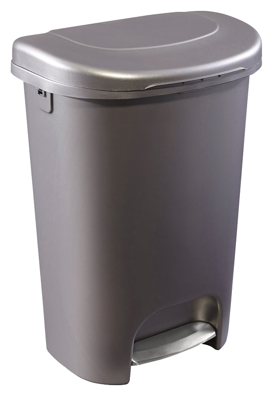 BASKET WASTE STEP BRONZE 13GAL