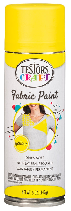 344361 PAINT SPRAY FBRC YELLOW