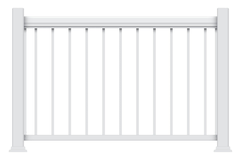 KD404246W RAILING WHT 42X46IN