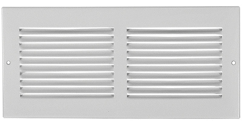 RG0341 10X4 WHT SIDEWALL GRILL