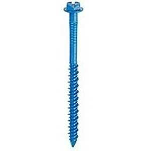 Tapcon 24340 Screw Anchor, Hex Drive, Steel, Climaseal, 75 PK