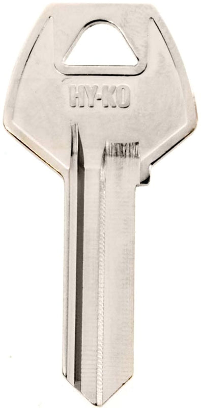 Hy-Ko 11010CO97 Key Blank, Brass, Nickel, For: Corbin Russwin Cabinet, House Locks and Padlocks