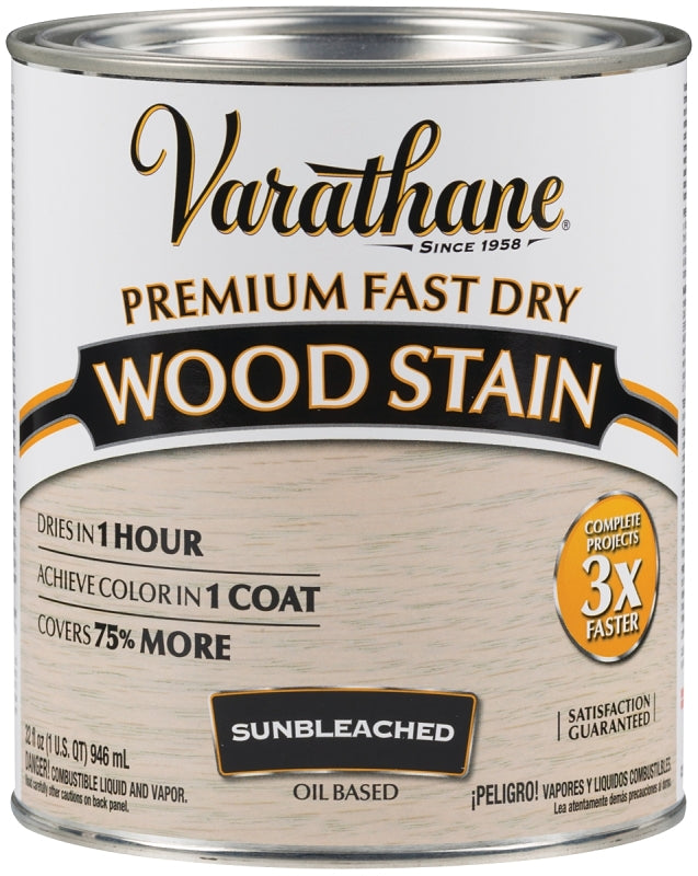 Varathane 262011 Wood Stain, Sun Bleached, Liquid, 1 qt, Can