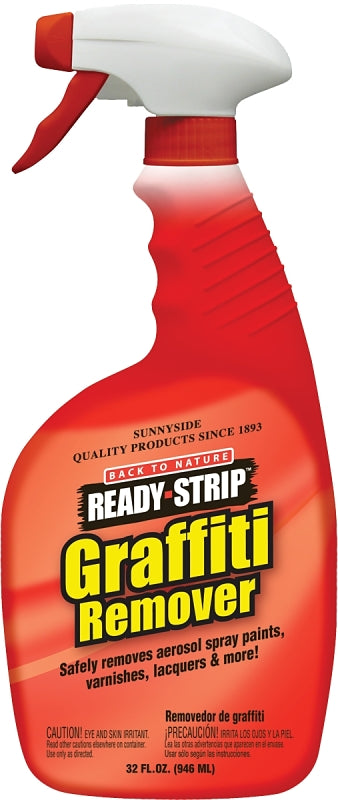 Sunnyside 68932 Graffiti Remover, Liquid, Mild, 32 oz, Can