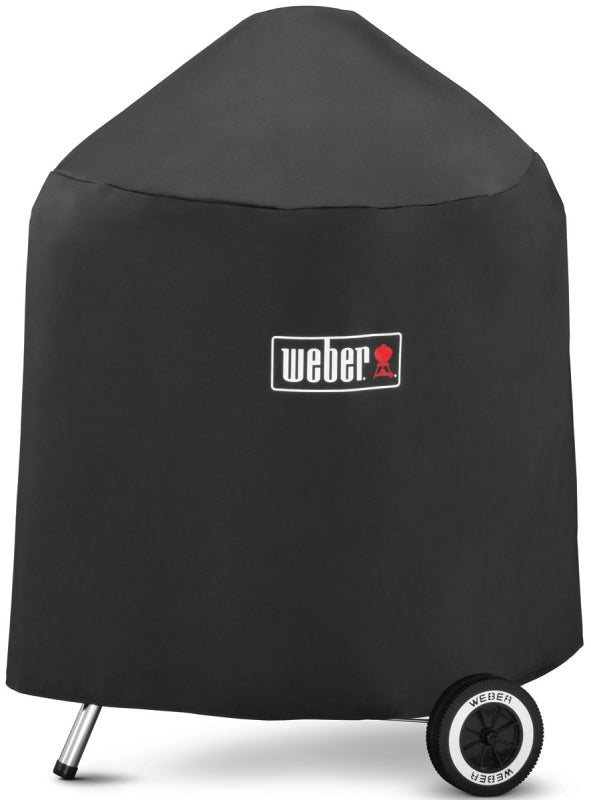 Weber 7150 Grill Cover, 30 in W, 30 in H, Polyester, Black