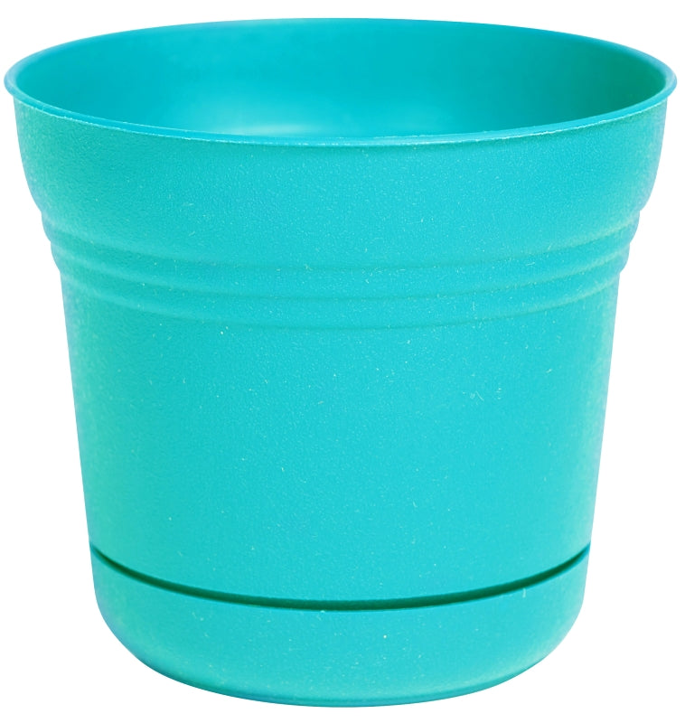 Bloem SP0527 Planter, 4-1/2 in H, 5 in W, Bell, Plastic, Calypso, Matte