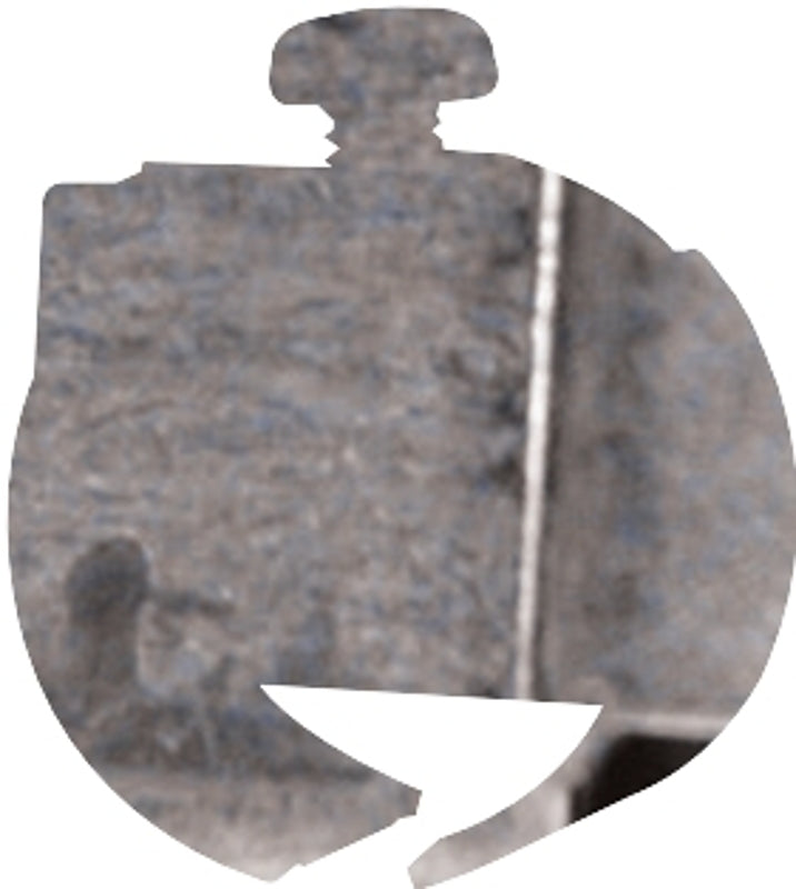 Hubbell NMSQ038R100 Squeeze Connector, 3/8 in, Steel