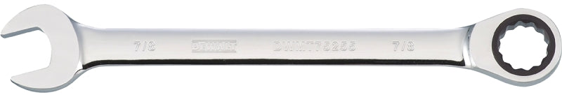 DeWALT DWMT75255OSP Combination Wrench, SAE, 7/8 in Head, 14 in L, Chrome
