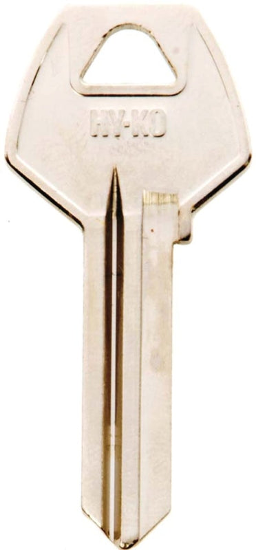 Hy-Ko 11010CO88 Key Blank, Brass, Nickel, For: Corbin Russwin Cabinet, House Locks and Padlocks