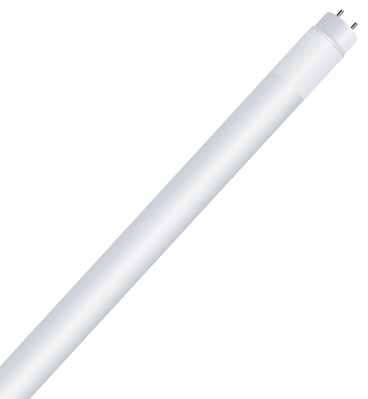 Feit Electric T848/830/LEDG2/2 LED Bulb, Linear, T8 Lamp, 32 W Equivalent, G13 Lamp Base, Frosted, Warm White Light