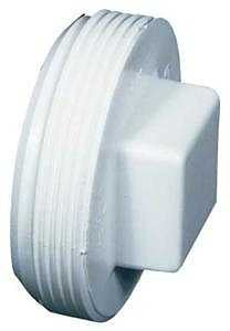 IPEX 040924 Cleanout Plug, 4 in, MPT, PVC