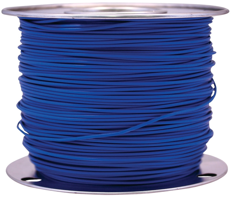 CCI 55879923 Primary Wire, 10 AWG Wire, 1-Conductor, 60 VDC, Copper Conductor, Blue Sheath, 100 ft L
