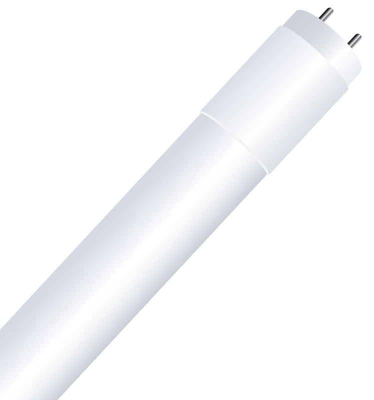 Feit Electric T48/841/LEDG2 LED Bulb, Linear, Plug and Play, T8, T12 Lamp, G13 Lamp Base, Frosted, Cool White Light