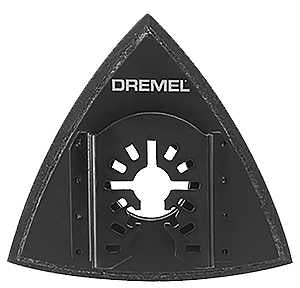 Dremel MM14U Oscillating Tool Backing Pad, Universal Hook and Loop, Metal, Black