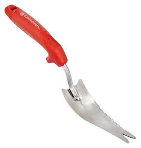 CORONA ComfortGEL CT-3354 Weeder, 7 in L Blade, Stainless Steel Blade, Composite Handle, 6 in L Handle