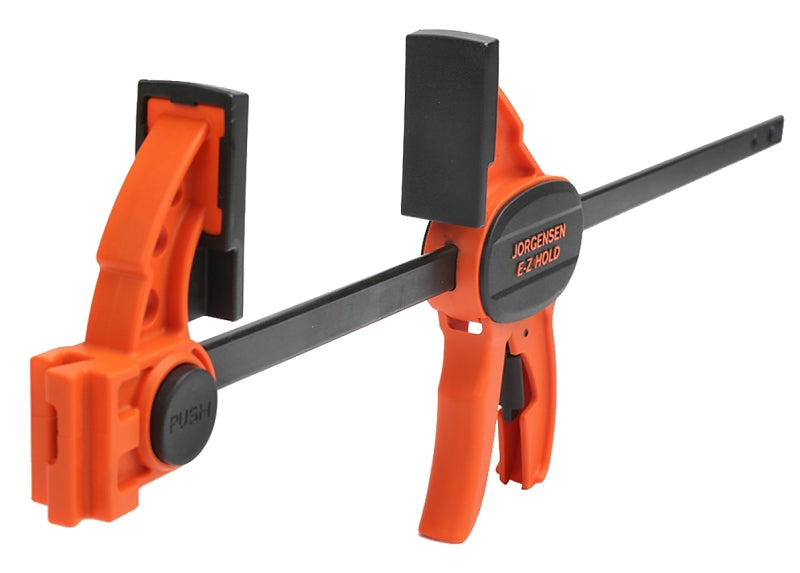 Pony E-Z HOLD Series 33612 Light-Duty Expandable Bar Clamp, 150 lb, 12 in Max Opening Size, 2-1/2 in D Throat