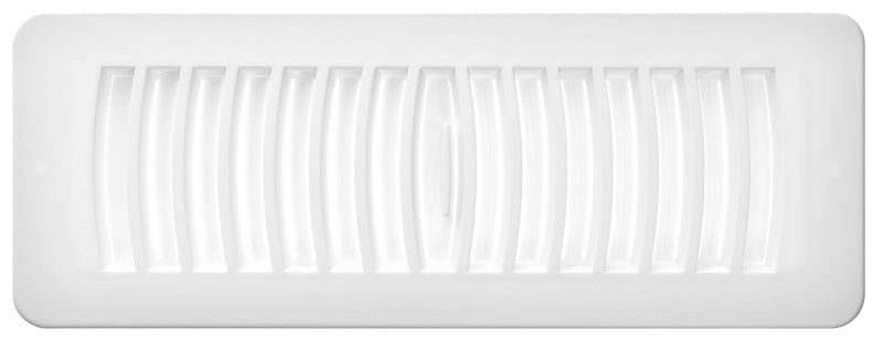 Imperial RG2146 Top Flat Floor Register, Polystyrene, White