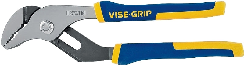 Irwin 2078506 Groove Joint Plier, 6 in OAL, 1 in Jaw Opening, Blue/Yellow Handle, Cushion-Grip Handle