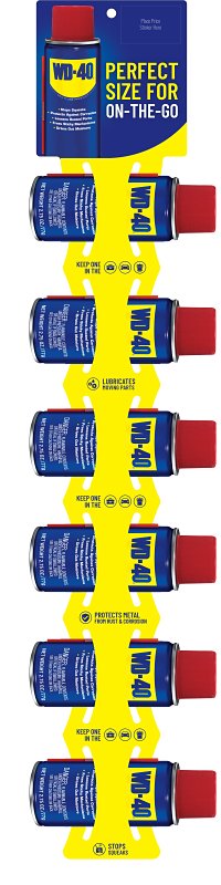 WD-40 490352 Multi-Purpose Lubricant, 2.75 oz, Aerosol Can, Liquid