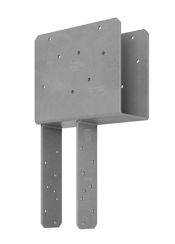 Simpson Strong-Tie ECCQ ECCQ44SDS2.5 Column Cap, 3-5/8 in Post/Joist, Steel