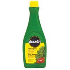 Miracle-Gro 1100551 Plant Food, 236 mL Bottle, Liquid, 1-1-1 N-P-K Ratio