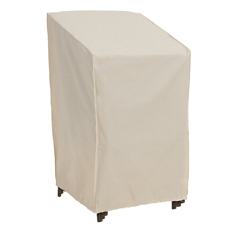 Mr. BAR-B-Q 07839BBGD Stacked Chair Cover, 30 in L, 27 in W, 48 in H, Taupe