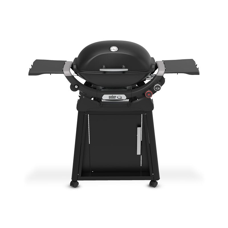 Weber Q 2800N+ 1500390 Gas Grill with Stand, 18,000 Btu/hr BTU, LPG, 2 -Burner, Iron Body