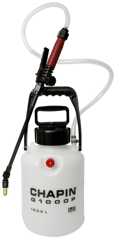 CHAPIN G1000P Handle Sprayer, 1 gal Tank, Poly Tank, 48 in L Hose