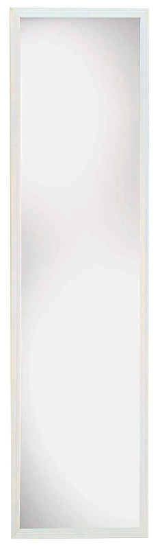 Renin 206230 Framed Mirror, Rectangular, Plastic Frame, White Frame